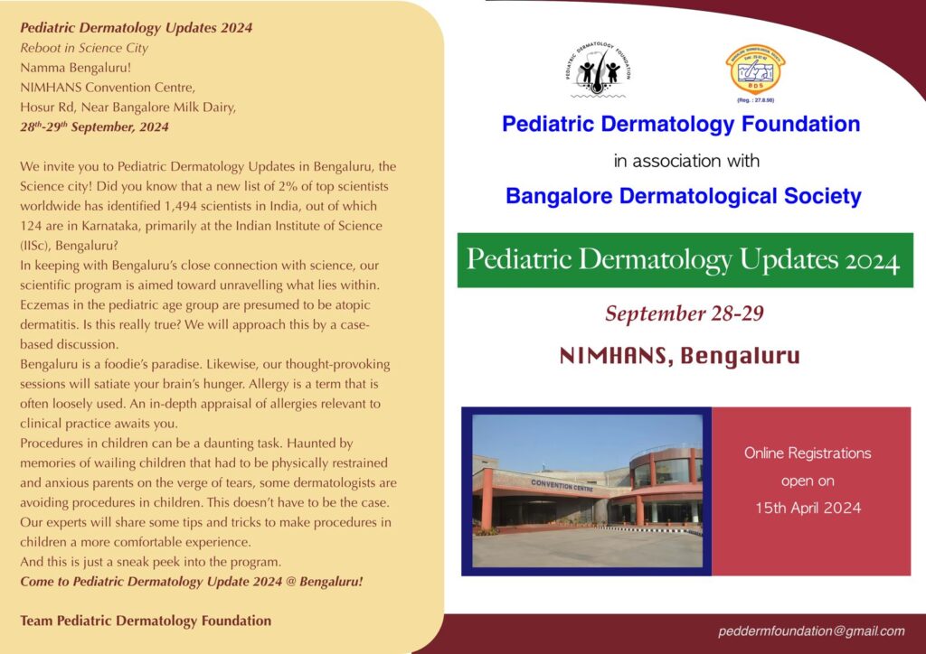 Pediatric Dermatology Updates 2024